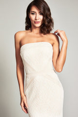 Adela Strapless Gown