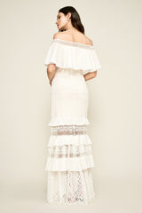 Alexia Off-The-Shoulder Gown