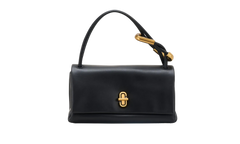 The Mini Dual Top Handle Leather Bag Black 2F4HSH010H04 001