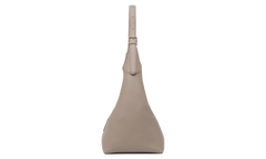 The Belted Sack Leather Sack Bag Cement 2P6HSH027H01 055