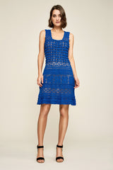 Alana Crochet Knit Dress