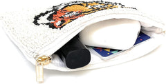 Beaded Tiger Pouch