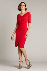 Adi Textured Crepe Dress