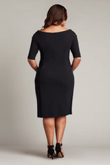Adi Textured Crepe Dress - PLUS SIZE