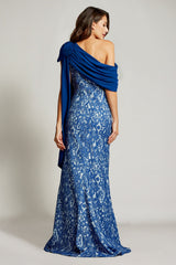 Ahmaya Asymmetric Gown