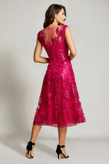 Aimi Flared Midi Dress