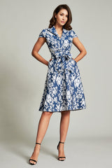 Akira Jacquard A-Line Dress