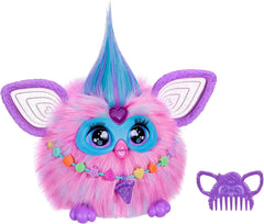 Furby Cotton Candy. 15 Fashion Accessories. Interactive Plush Toys for 6 Year Old Girls & Boys & Up. Voice Activated Animatronic. Pink & Blue