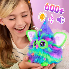 Furby Galaxy Edition. Glow in The Dark. 15 Fashion Accessories. Interactive Plush Toys for 6 Year Old Girls & Boys & Up. Voice Activated Animatronic (Amazon Exclusive)