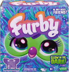 Furby Galaxy Edition. Glow in The Dark. 15 Fashion Accessories. Interactive Plush Toys for 6 Year Old Girls & Boys & Up. Voice Activated Animatronic (Amazon Exclusive)
