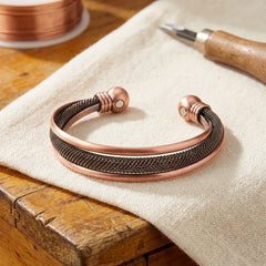 Canyon Cairn Copper Bracelet
