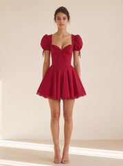 Ayla Mini Dress - Red
