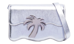 Palm Beach Mini PM Bag Sparkly Silver PWNQ011F22LEA0037272