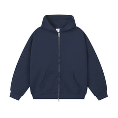 21Dripzz Essential Zip Hoodie - Navy