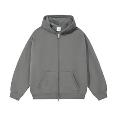 21Dripzz Essential Zip Hoodie - Anthracite Grey