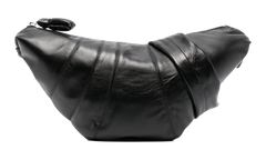 Unisex Medium Croissant Bag BLACK BG0001 LL095 BK999