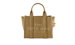 The Small Leather Tote Bag Camel H009L01SP21 230