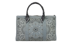 Bandana Denim Weekender Bag Clay Indigo PF23MAW002 408