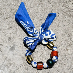 Detachable Acrylic Scarf Woven Bracelet Style Christmas Live Knot High Sensation Hand Chain For Women