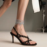 Simple Fashion Cuban Anklet Cuban Chain Star Pendant Cuban Anklet NK28880