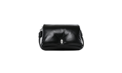 The Dual Shoulder Puffy Smooth Dual Bag Black 2P6HSH015H01 001
