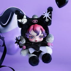 SKULLPANDA × KUROMI Plush Authentic Pop Mart