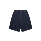 MERTRA Bigstep Denim Shorts Black