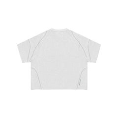 MERTRA Overlock Stitch Tee Grey
