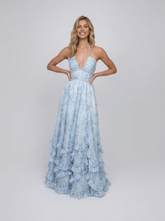 CAMILA | FLORAL TIERED MAXI DRESS