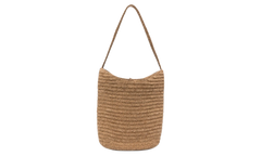 Alma Shoulder Raffia Bag Tan W2173 W27 TE
