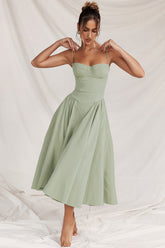 AVALON | CORSET MIDI DRESS