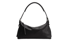 Unisex Belted Baguette Bag DARK CHOCOLATE BG0167 LL0108 BR490