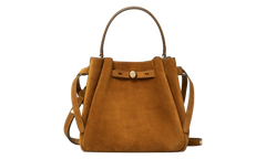 Romy Suede Bucket Bag Caramel 174221 200