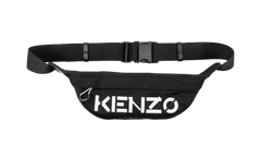 Sport Logo Printed Belt Bag Black/White 5SA221 F21 99