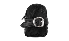 Nylon stencil Wrist bag black Black CHRM0456