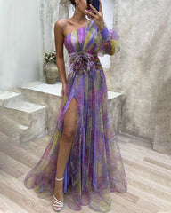 Amelia | Elegant Split Dress