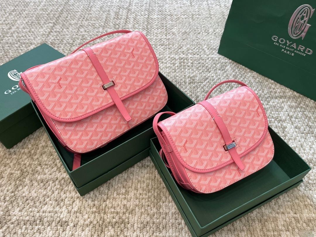 Goyard Belvedere Bag Pink