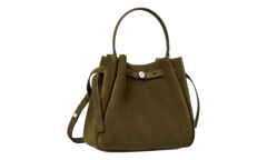 Romy Suede Bucket Bag Leccio 174221 325