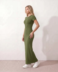 Nora Fitted Maxi Dress
