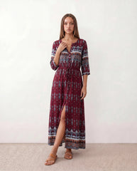 Lana Side Slit Maxi Dress