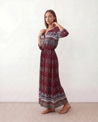 Lana Side Slit Maxi Dress