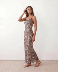 Anika Spaghetti Strap Low Back Maxi Dress