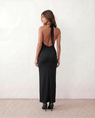 Quinn Halter Sweetheart Maxi Dress