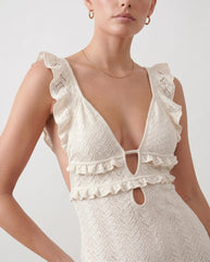 Raluca Crochet Mermaid Maxi Dress