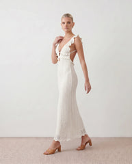 Raluca Crochet Mermaid Maxi Dress