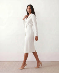 Kaylee Slit Midi Dress