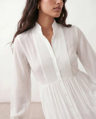 Raissa Button Front Maxi Dress
