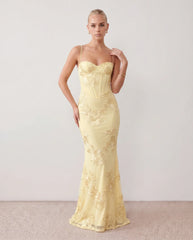 Ionela Mermaid Spaghetti Strap Maxi Dress