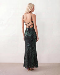 Mariana Sequined Mermaid Maxi Dress
