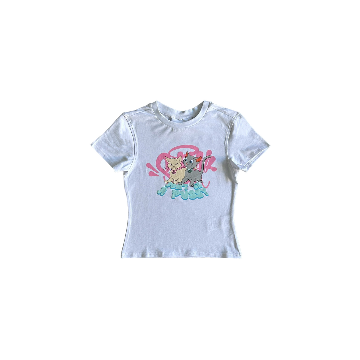 Syna Cat Women's Tee White